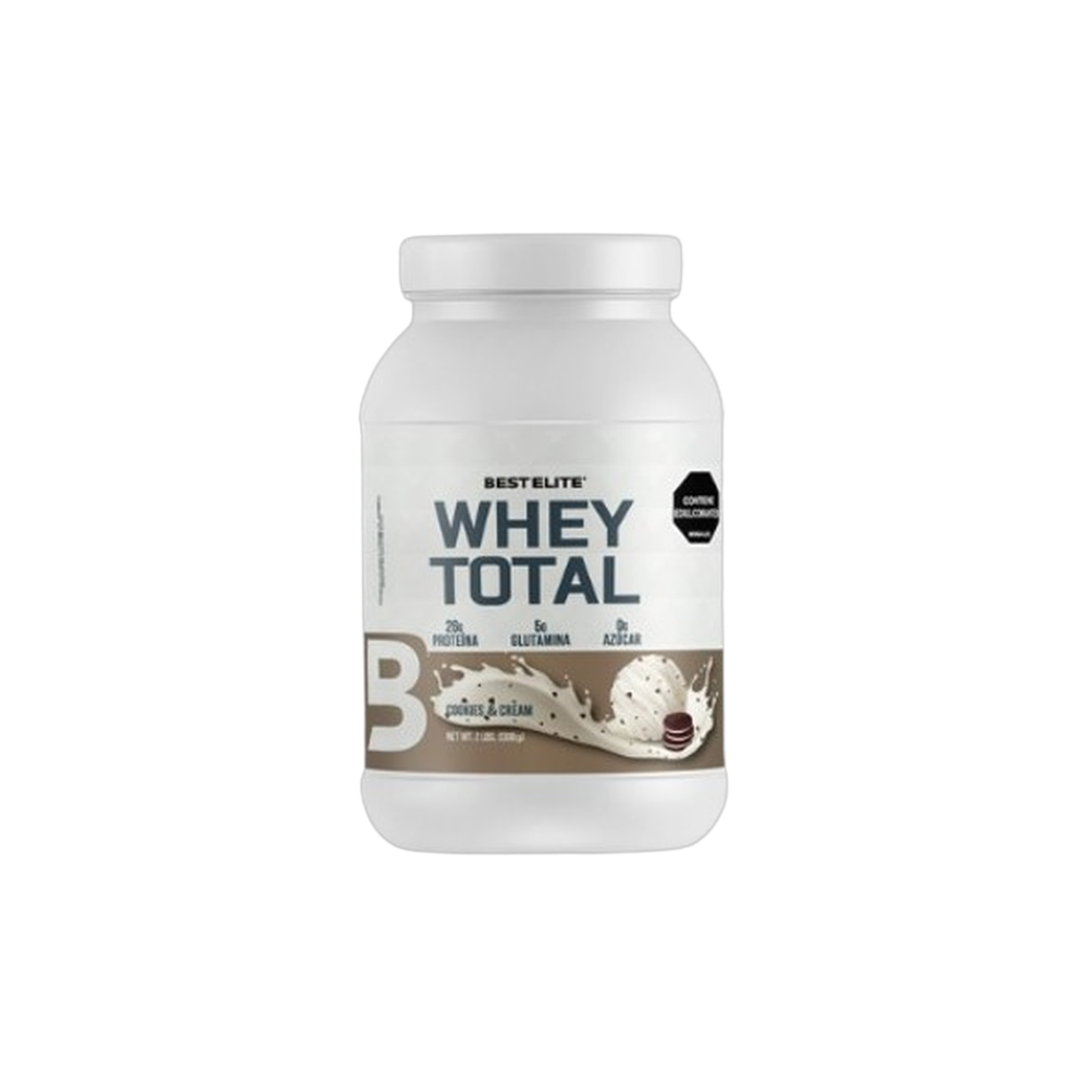 WHEY TOTAL Best Elite Cookies & Cream 2 Lb